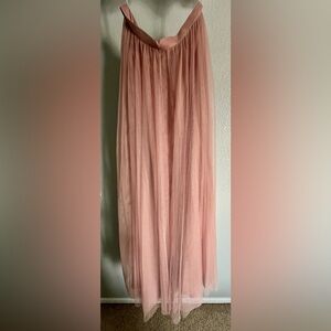 Revelry Skylar Tulle Maxi Skirt, size 8